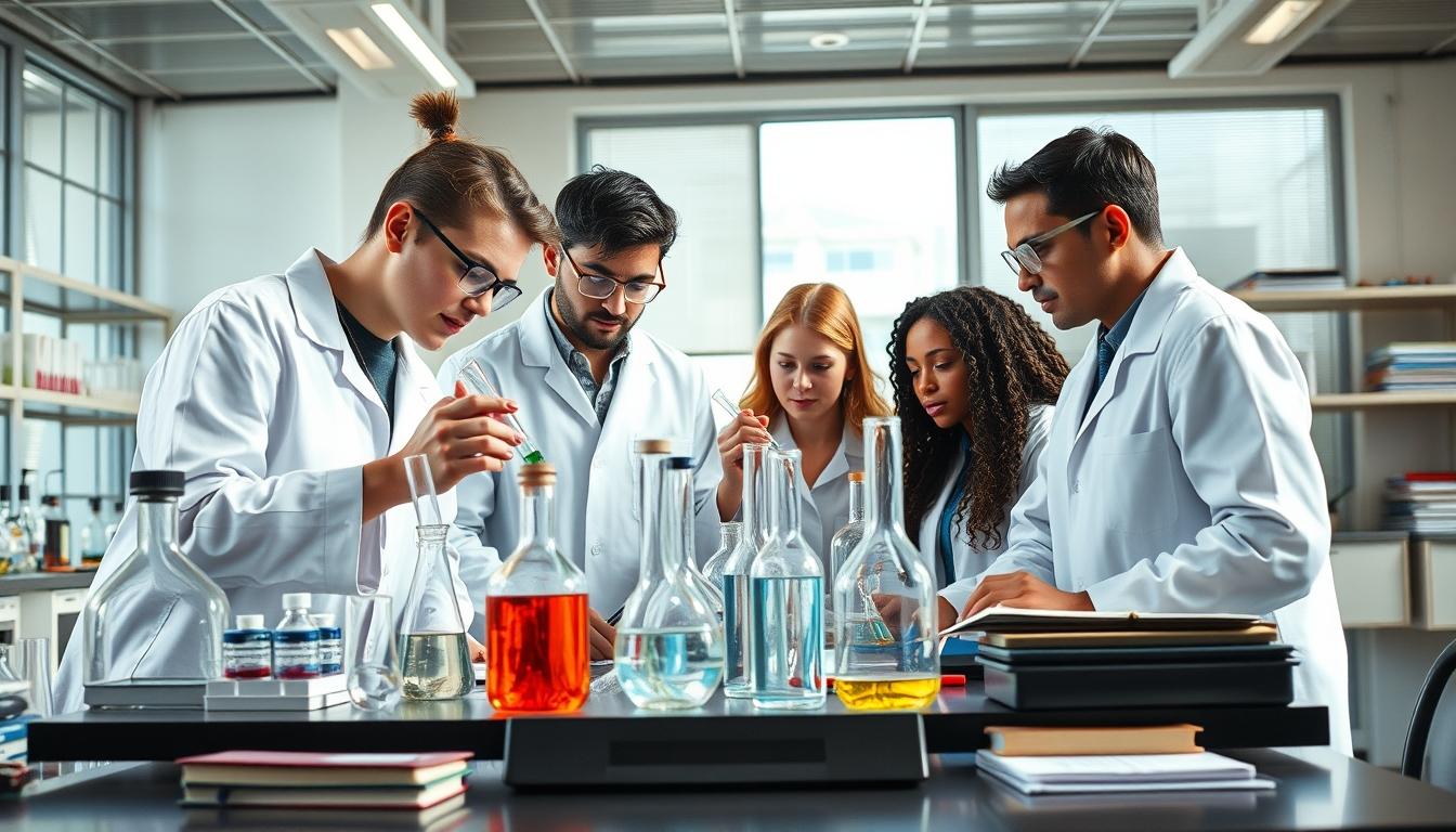 Modern university campus for students