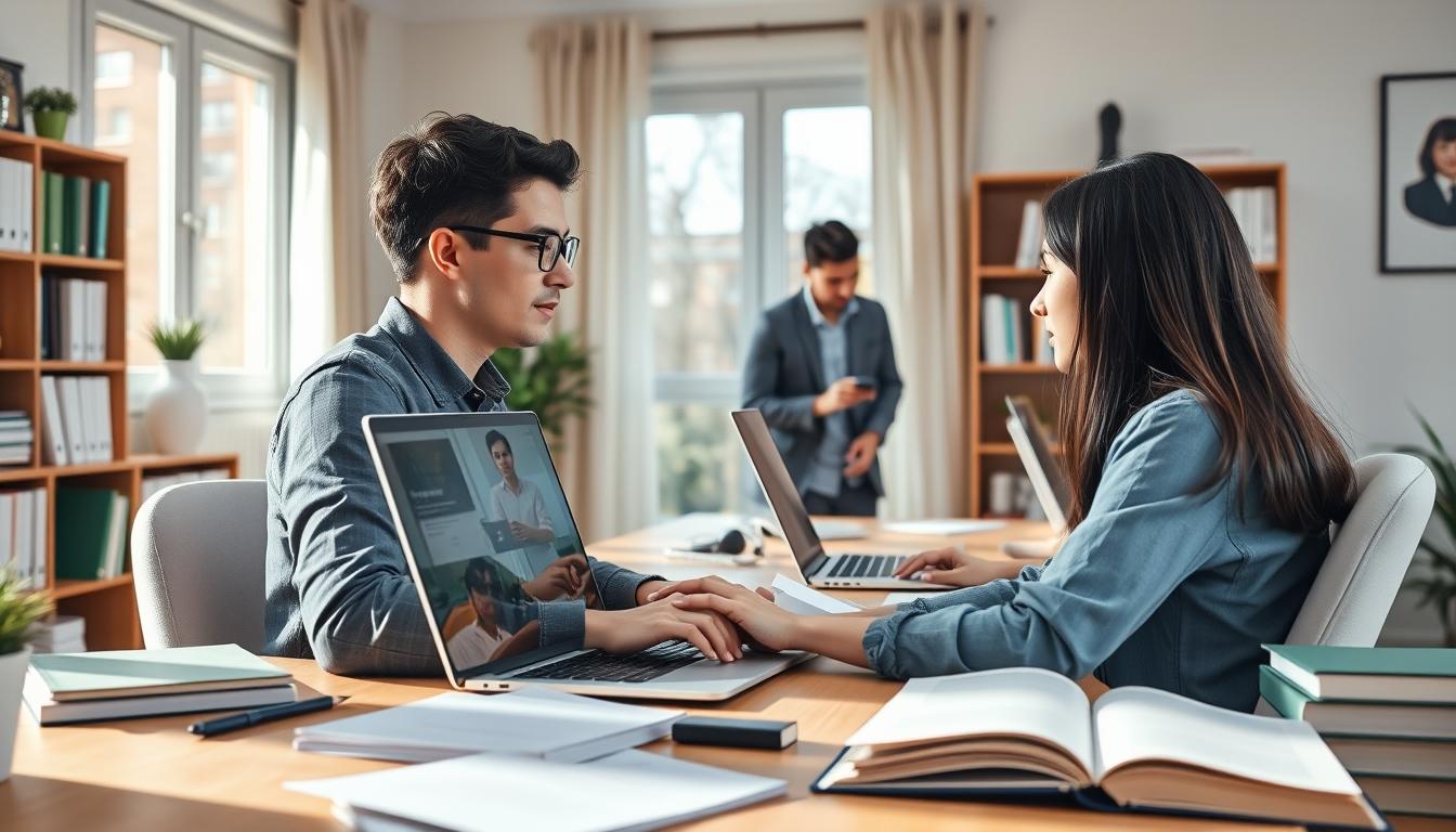 Students and educational resources in a modern learning environment